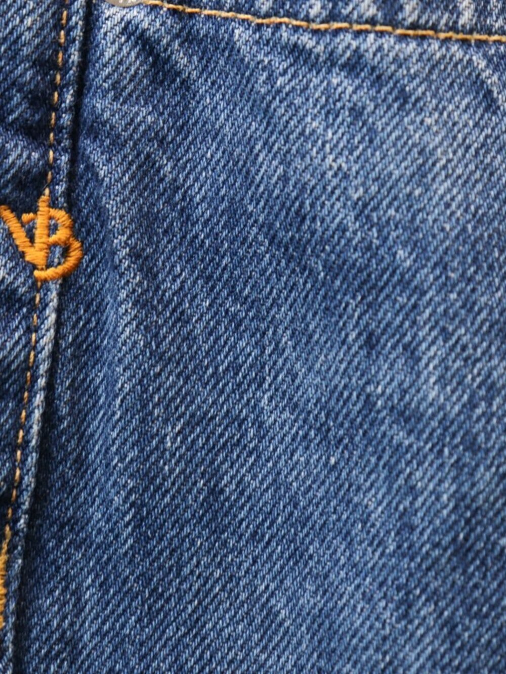 NWT Veronica Beard Keane High Rise Long Straight Leg Jeans Blue 32 Front Slit - Picture 8 of 15